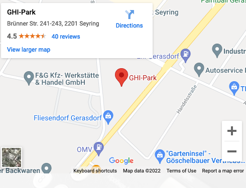 Google Maps-Ausschnitt